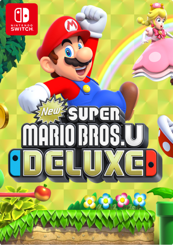 harina Térmico Chaqueta New Super Mario Bros U Deluxe - SWITCH - Estacion Mars